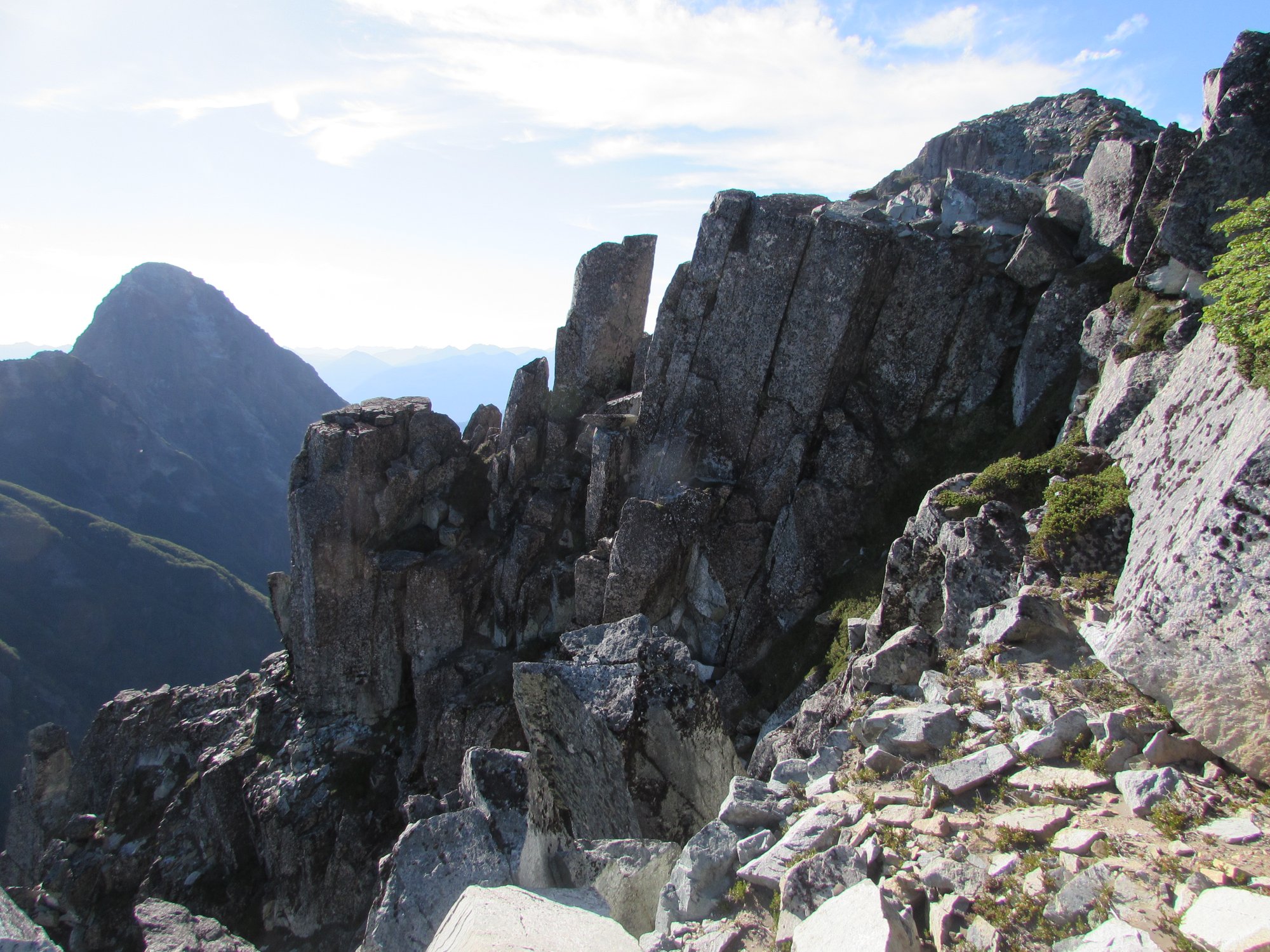 Cumbre de granito en la Cuenca